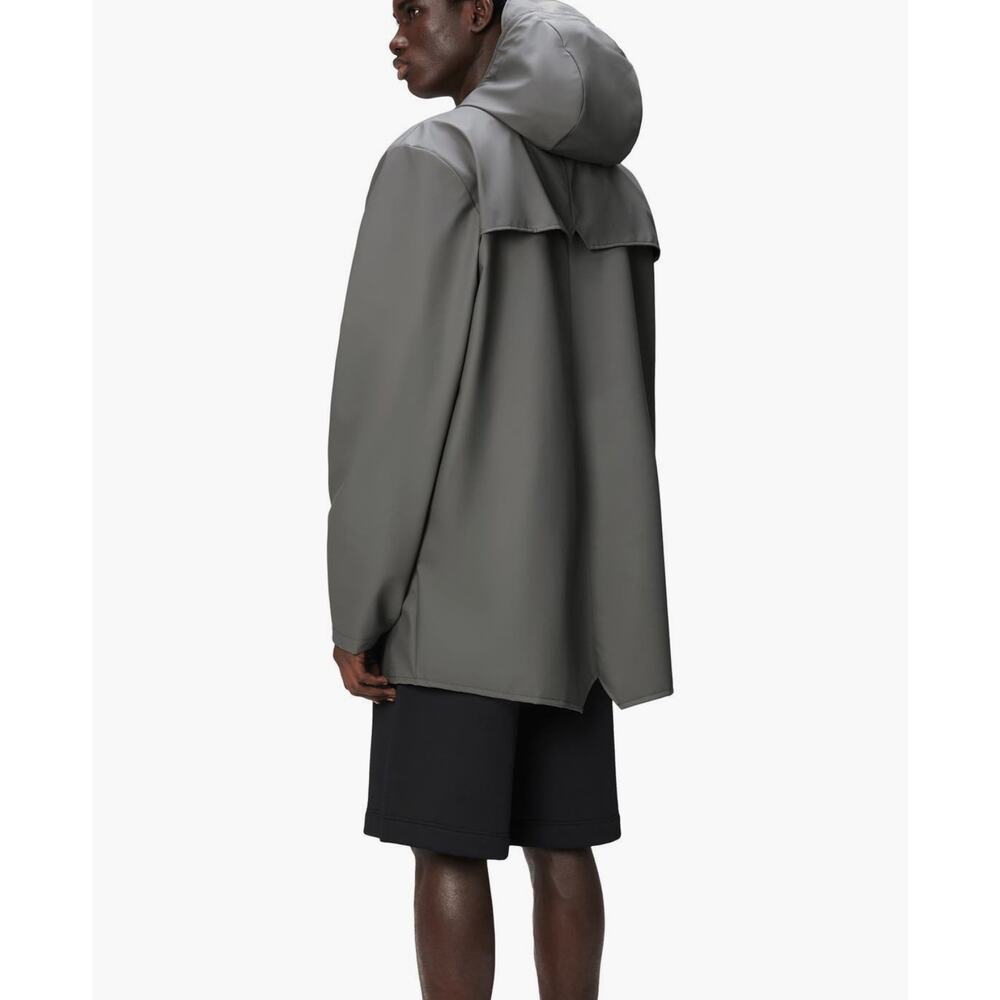 New Rains storm breaker jacket w3 coat gray - Picture 2 of 6